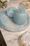 Handcrafted Resin Tray Set