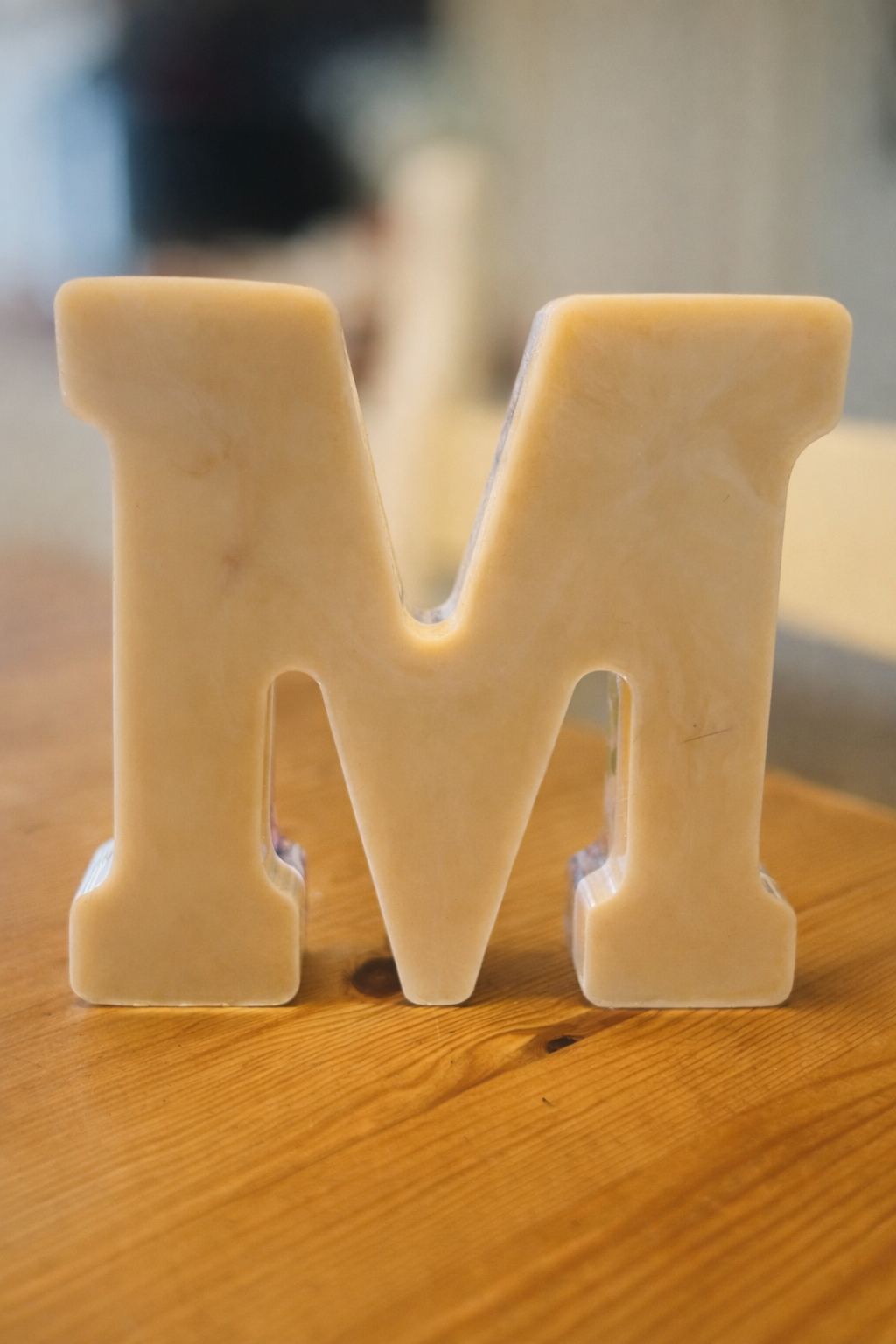 Personalised Resin Letter with Photos & Flowers